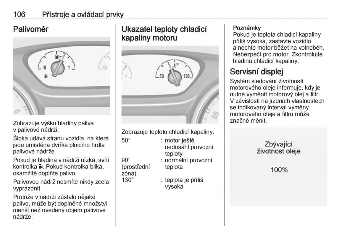 Opel Insignia B navod k obsludze / page 108