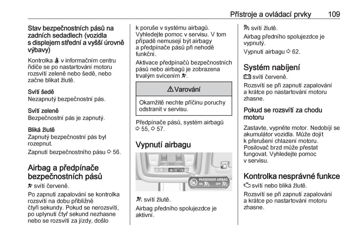 Opel Insignia B navod k obsludze / page 111