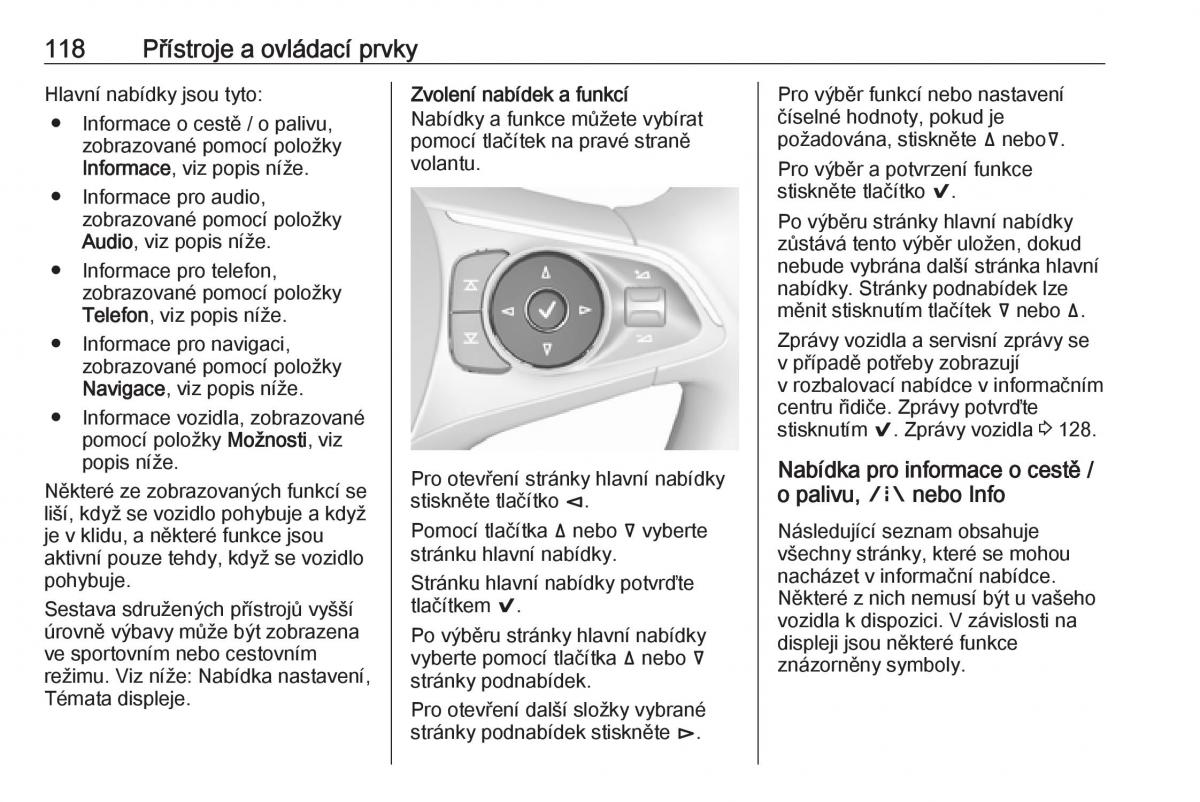 Opel Insignia B navod k obsludze / page 120