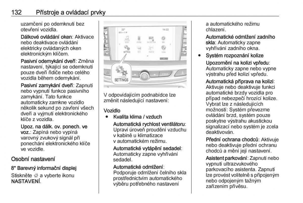 Opel Insignia B navod k obsludze / page 134