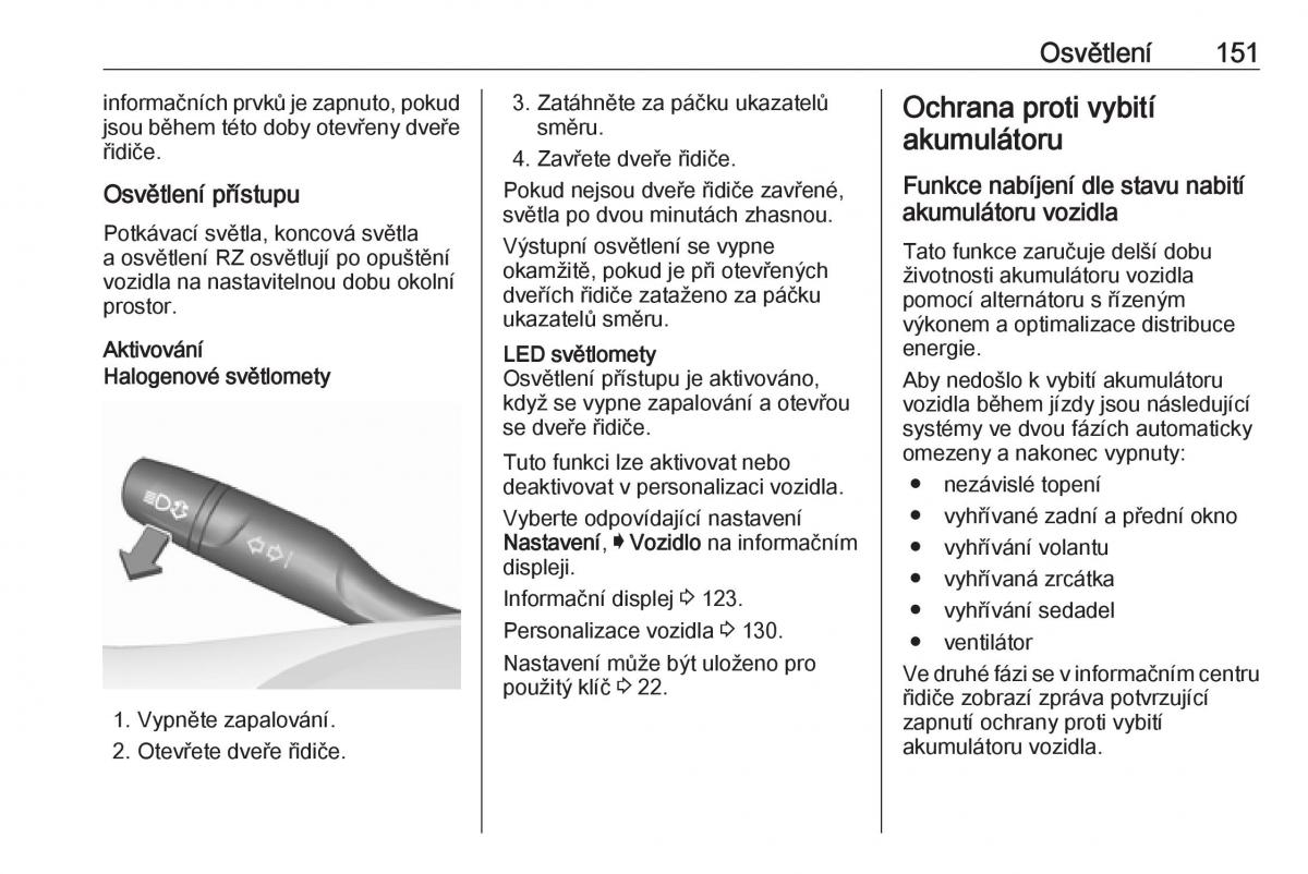 Opel Insignia B navod k obsludze / page 153