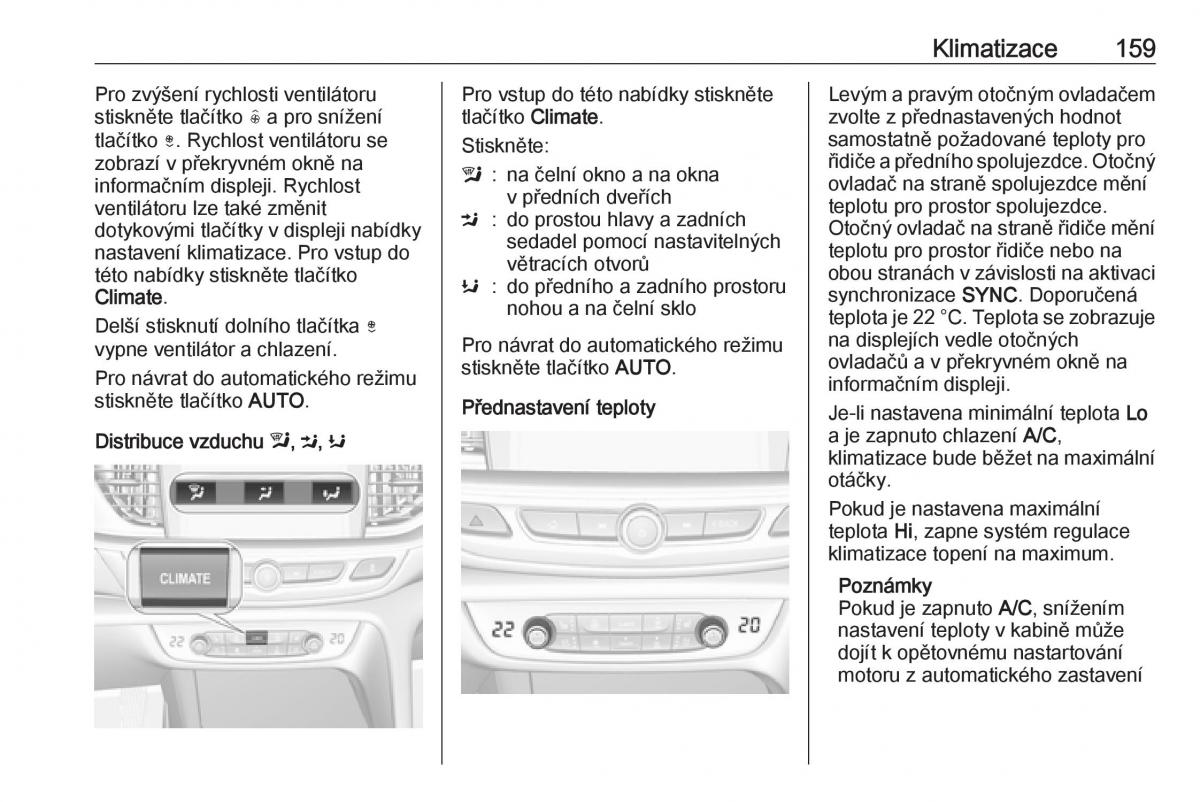 Opel Insignia B navod k obsludze / page 161