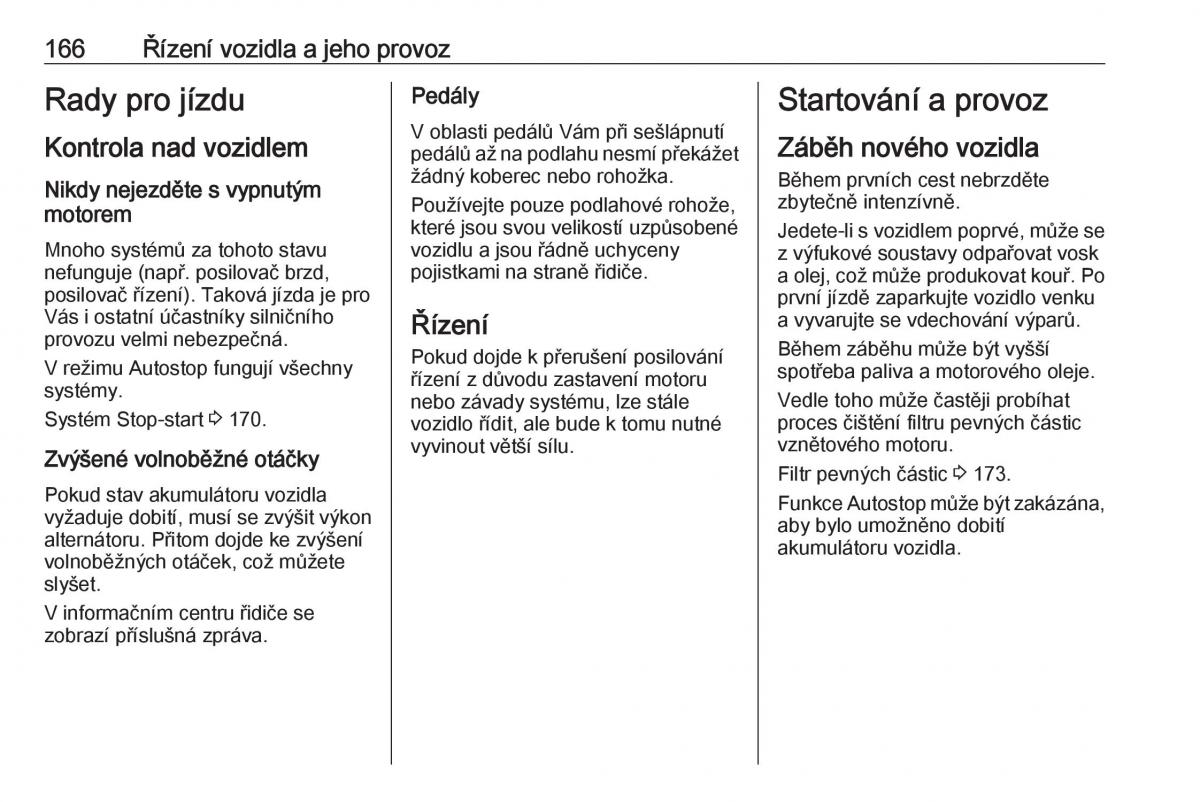 Opel Insignia B navod k obsludze / page 168