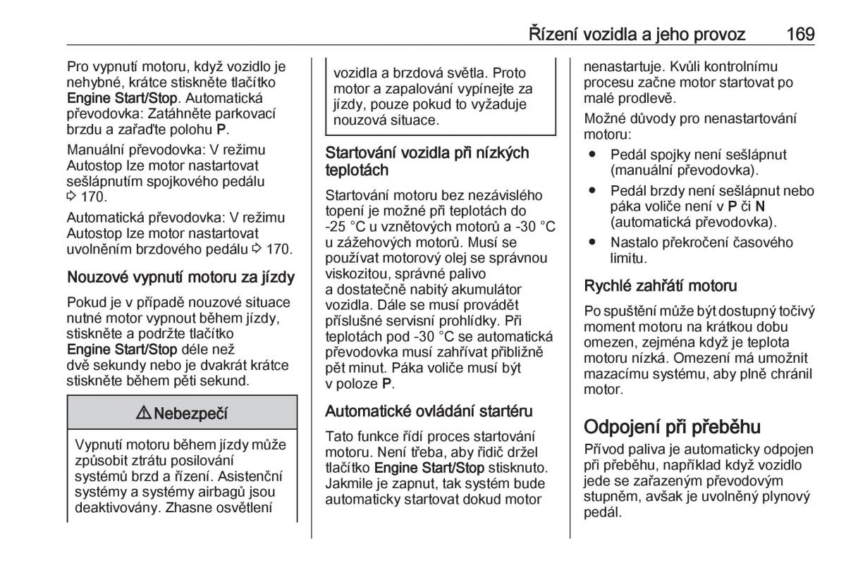 Opel Insignia B navod k obsludze / page 171