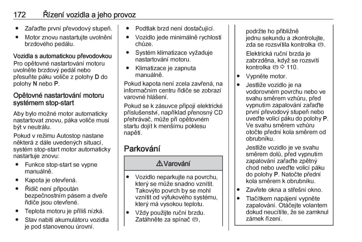 Opel Insignia B navod k obsludze / page 174