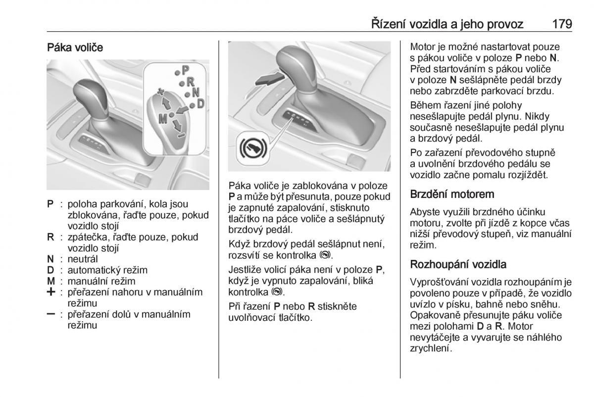 Opel Insignia B navod k obsludze / page 181