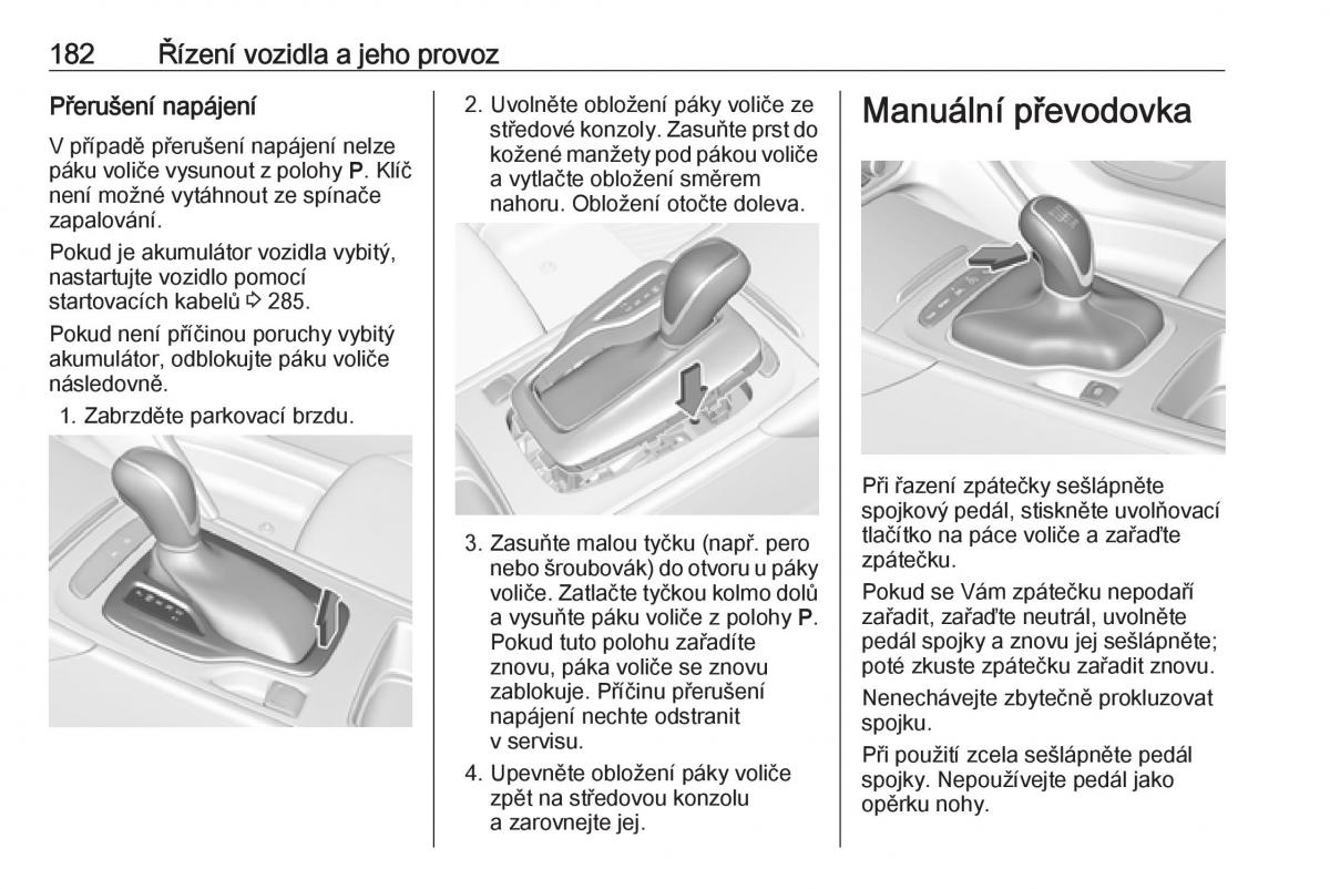 Opel Insignia B navod k obsludze / page 184