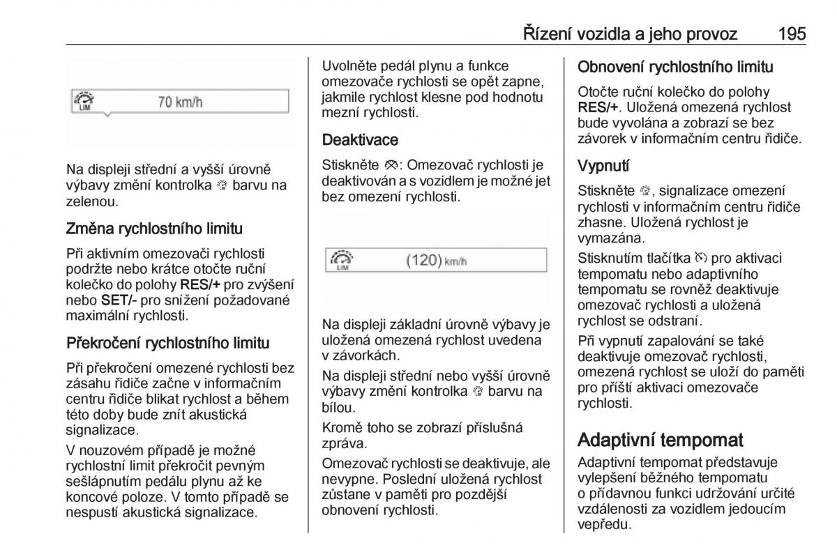 Opel Insignia B navod k obsludze / page 197