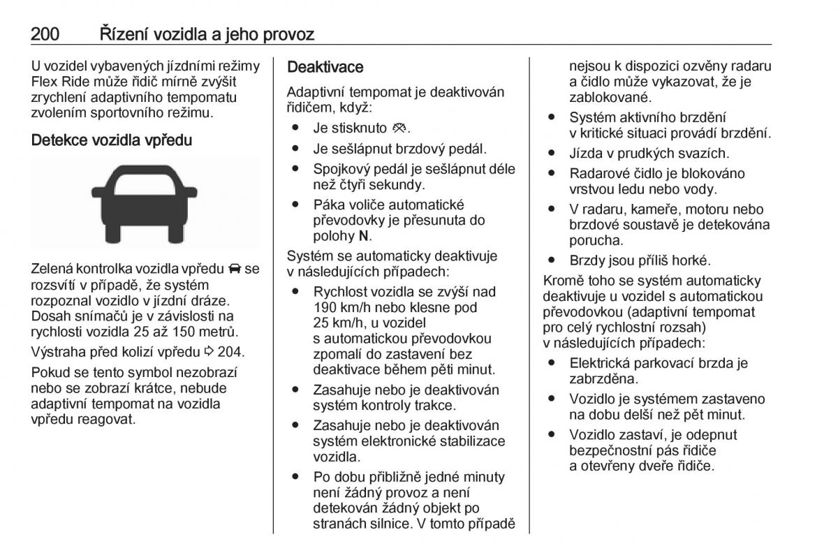 Opel Insignia B navod k obsludze / page 202