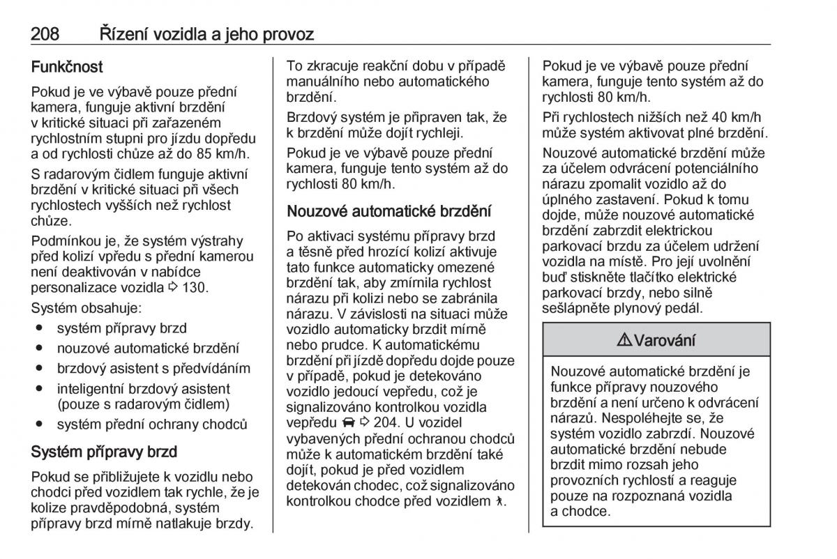 Opel Insignia B navod k obsludze / page 210