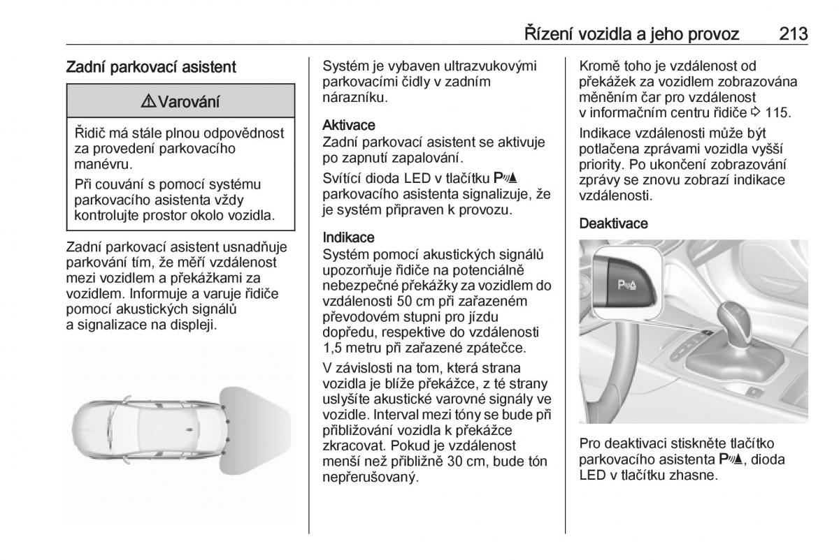 Opel Insignia B navod k obsludze / page 215