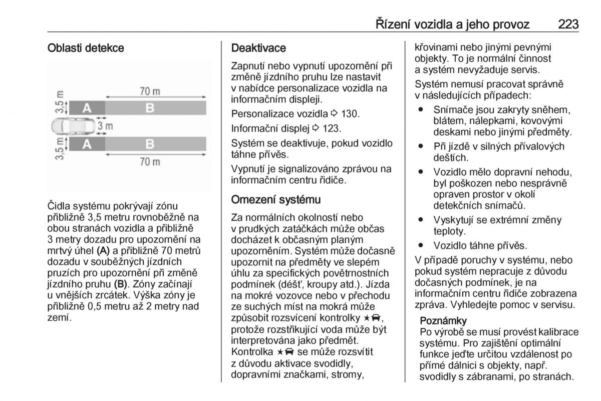 Opel Insignia B navod k obsludze / page 225