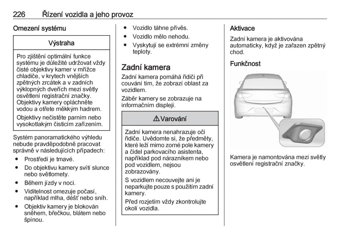 Opel Insignia B navod k obsludze / page 228