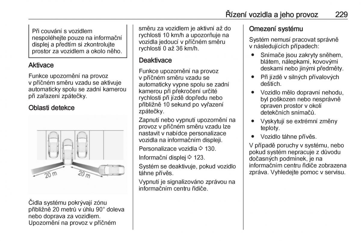 Opel Insignia B navod k obsludze / page 231