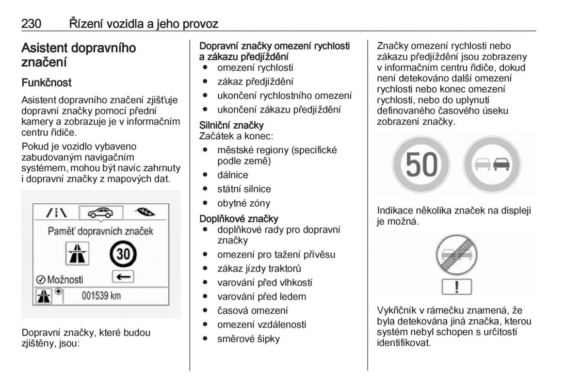 Opel Insignia B navod k obsludze / page 232