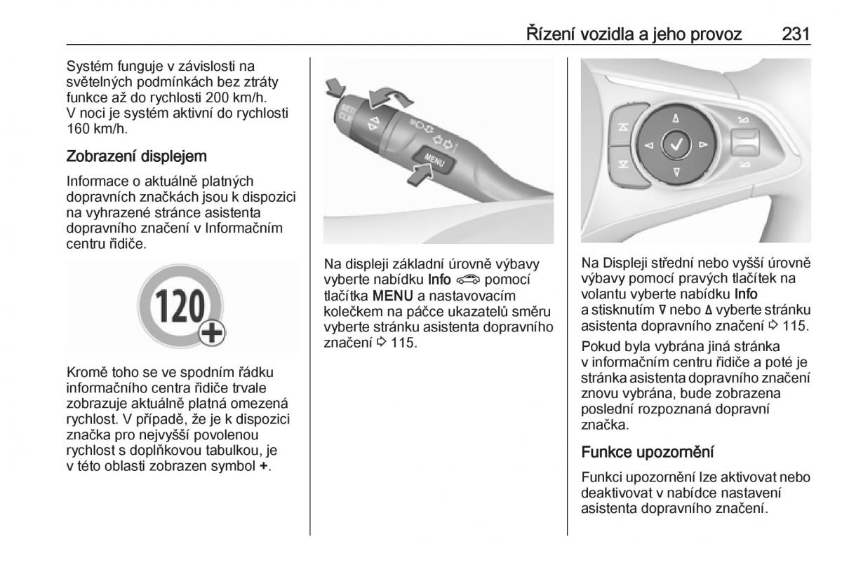 Opel Insignia B navod k obsludze / page 233