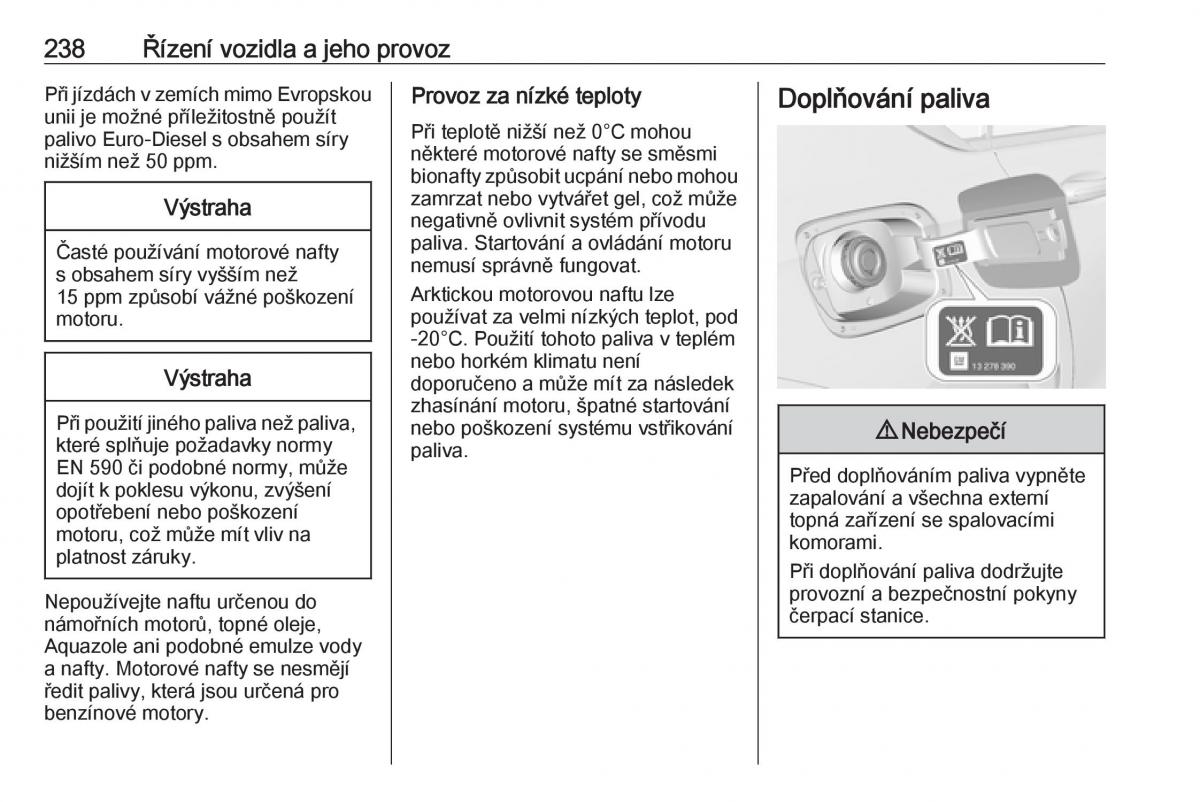 Opel Insignia B navod k obsludze / page 240