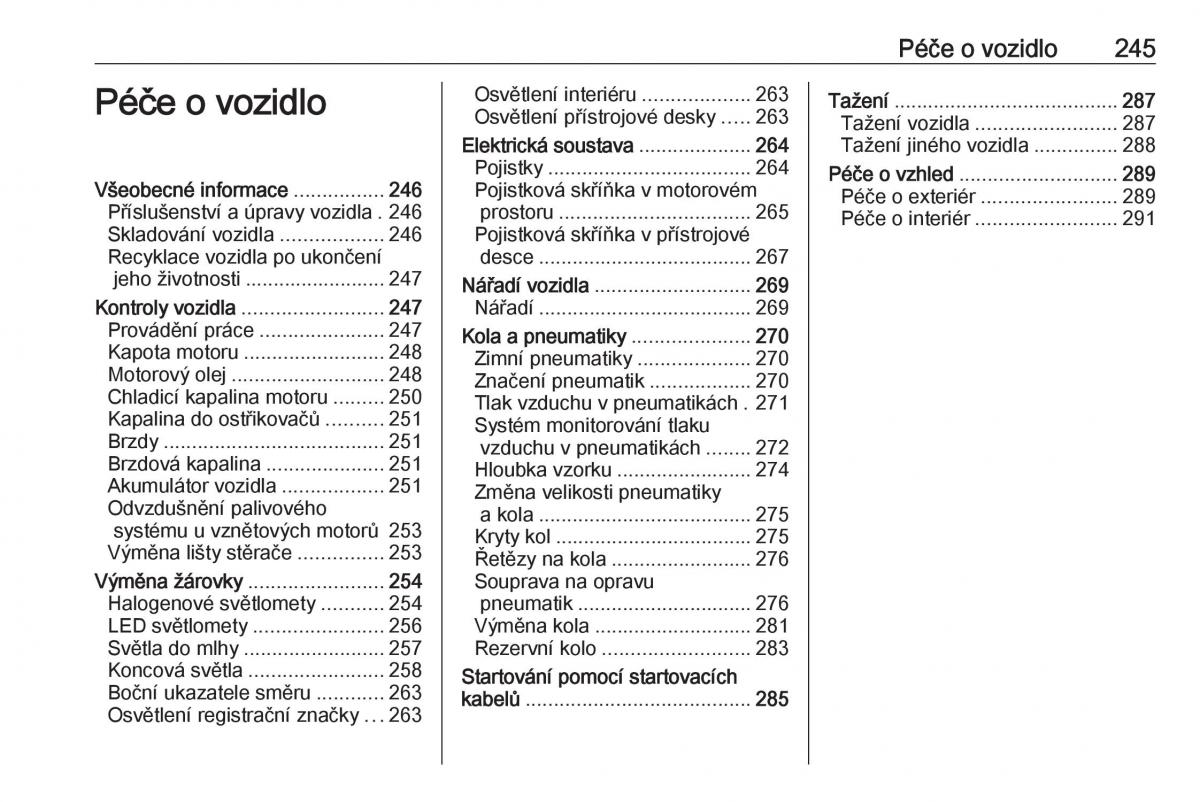 Opel Insignia B navod k obsludze / page 247