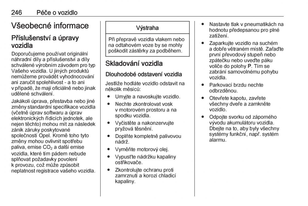 Opel Insignia B navod k obsludze / page 248