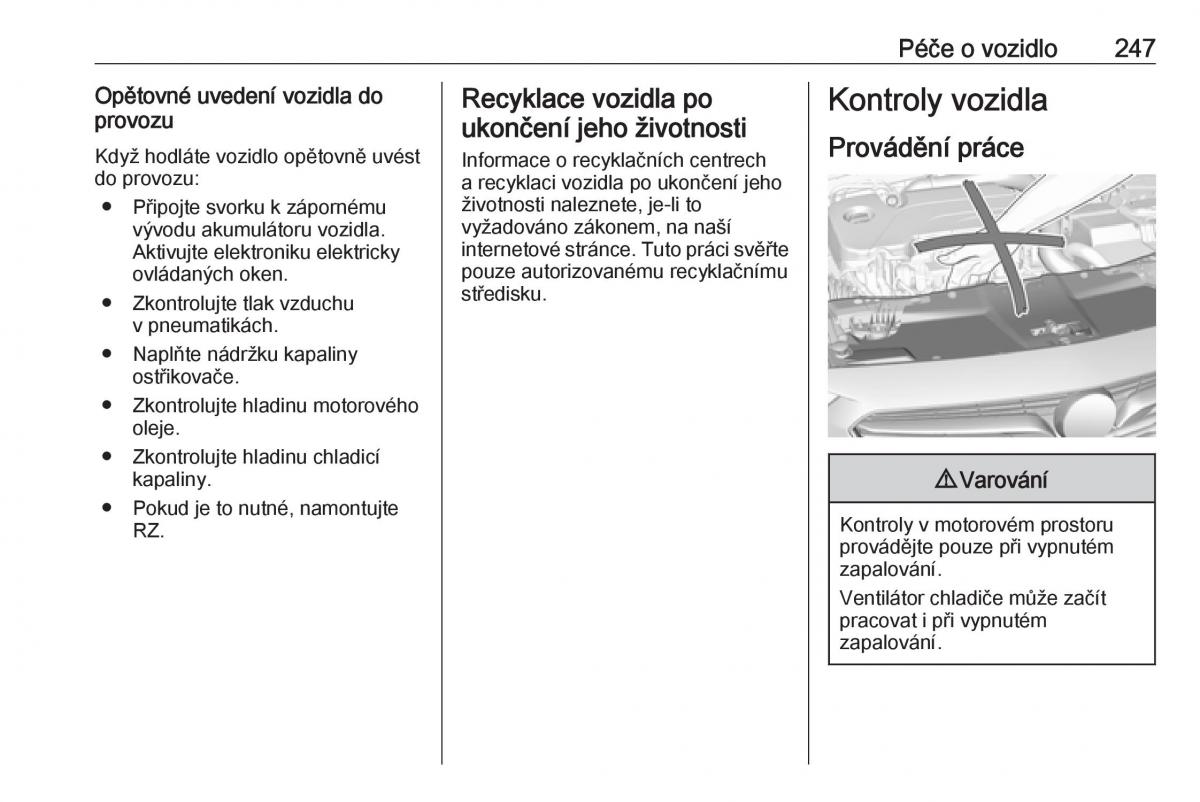 Opel Insignia B navod k obsludze / page 249