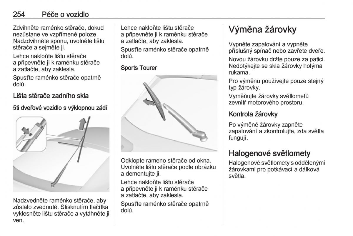 Opel Insignia B navod k obsludze / page 256