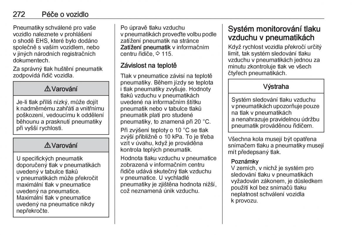 Opel Insignia B navod k obsludze / page 274