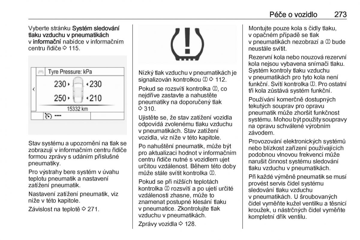Opel Insignia B navod k obsludze / page 275