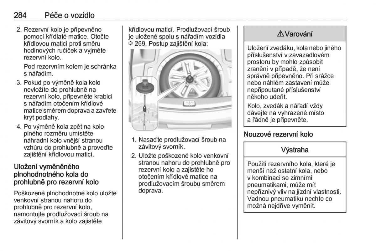 Opel Insignia B navod k obsludze / page 286