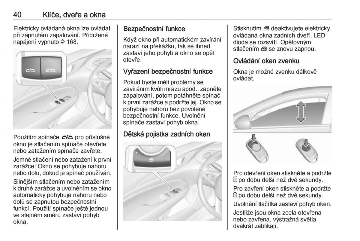 Opel Insignia B navod k obsludze / page 42