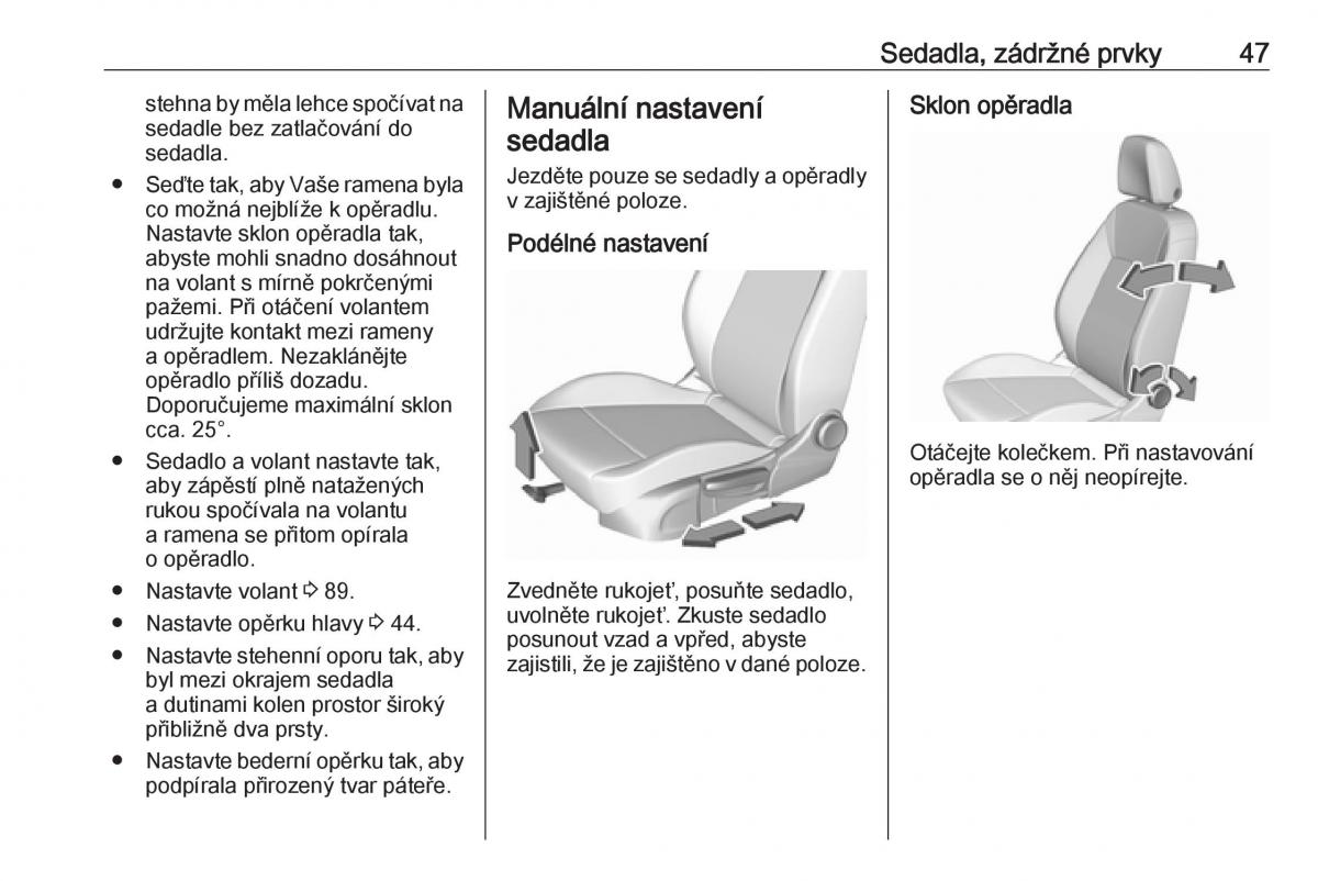 Opel Insignia B navod k obsludze / page 49