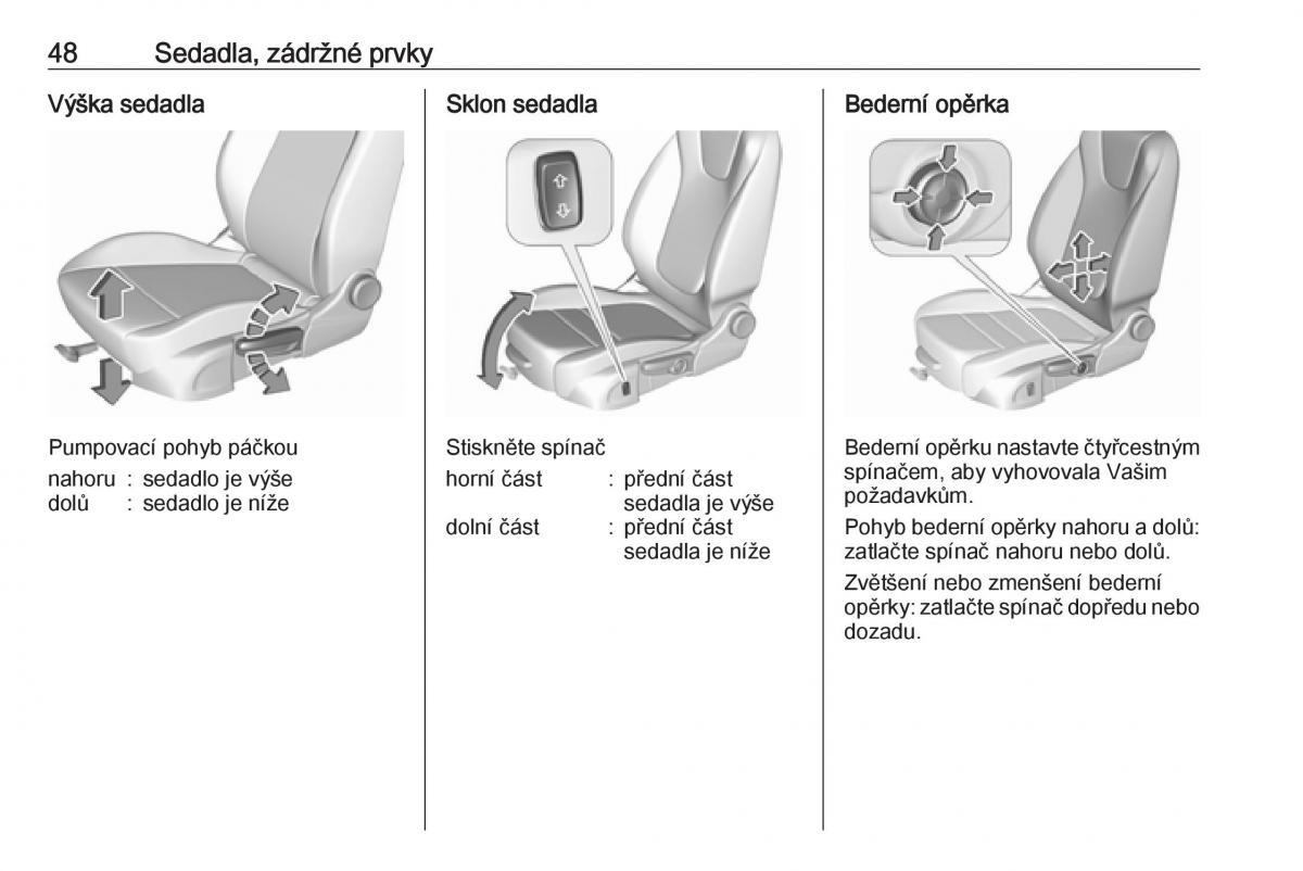 Opel Insignia B navod k obsludze / page 50