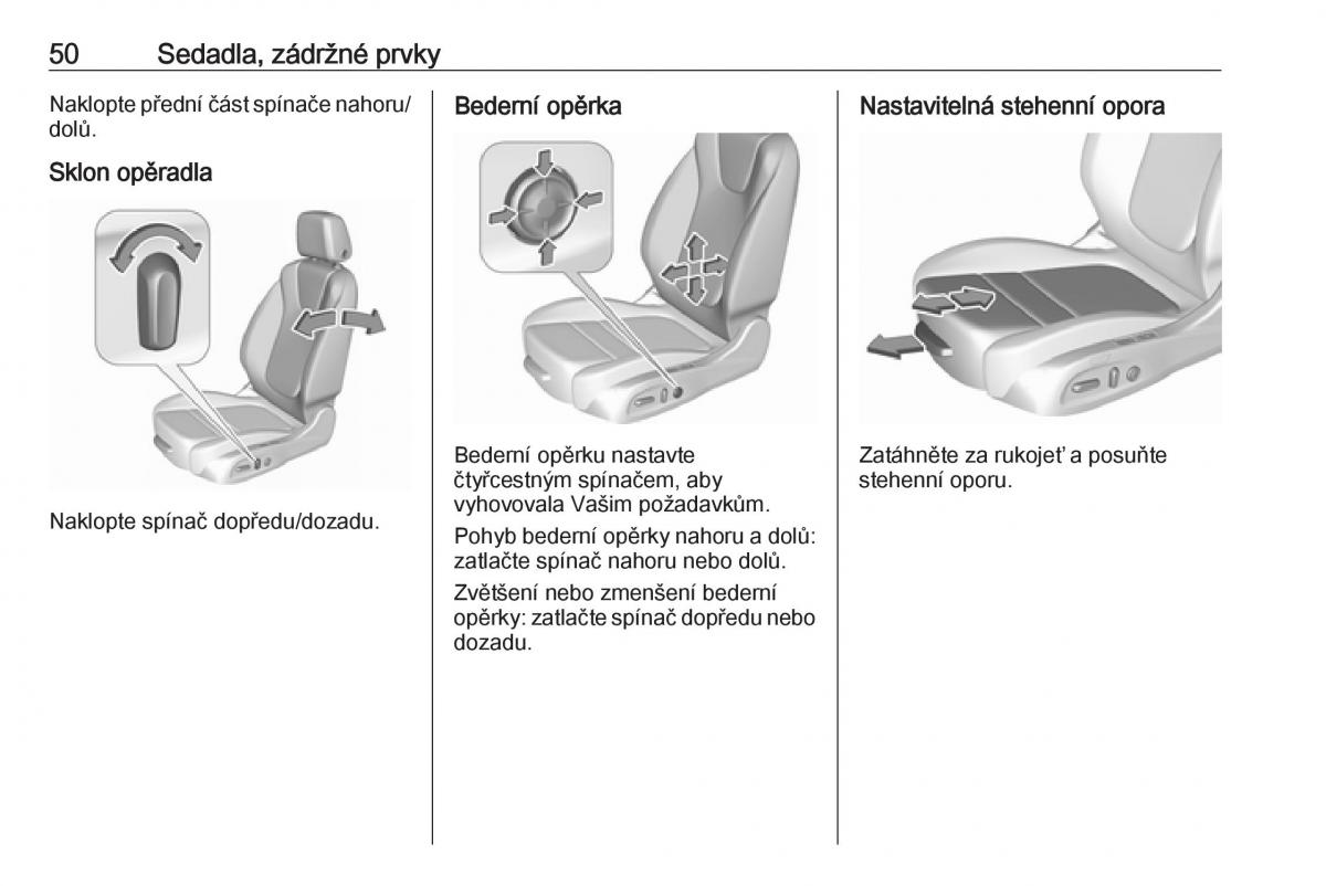 Opel Insignia B navod k obsludze / page 52