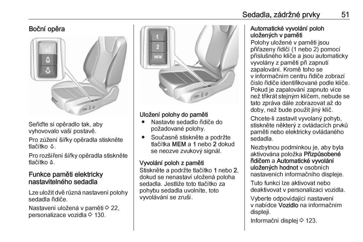 Opel Insignia B navod k obsludze / page 53