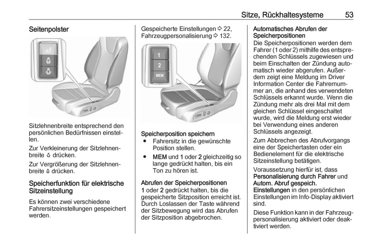 Opel Insignia B Handbuch / page 55