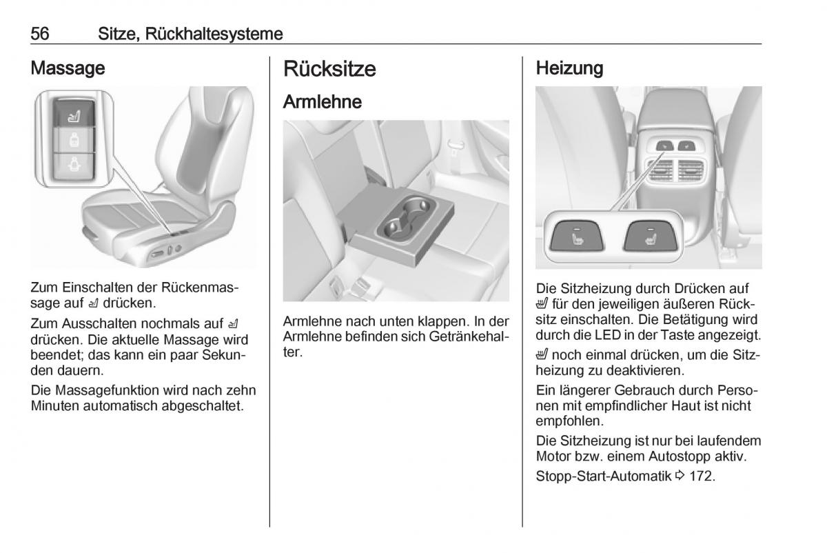 Opel Insignia B Handbuch / page 58