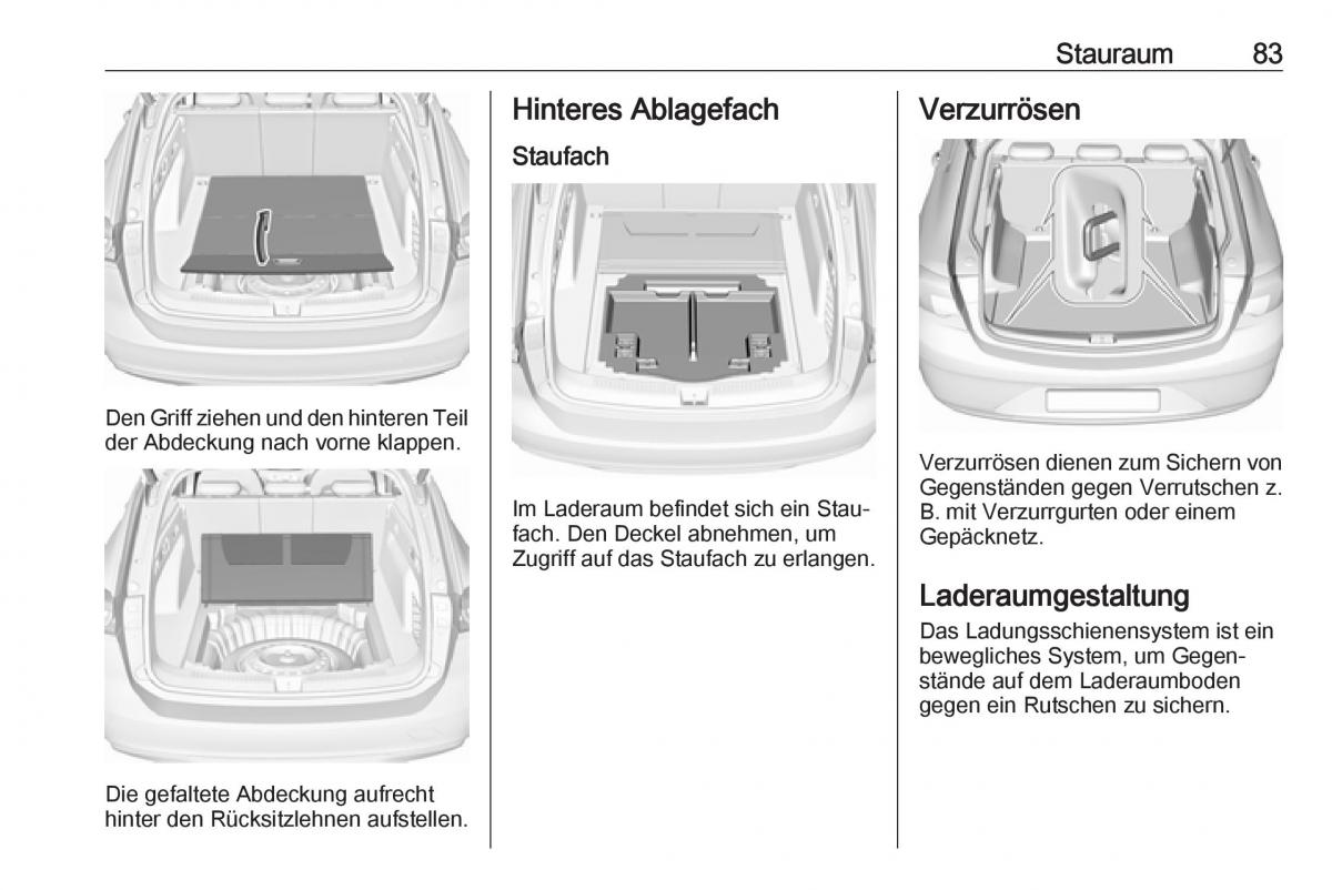 Opel Insignia B Handbuch / page 85