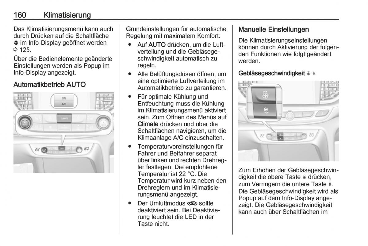 Opel Insignia B Handbuch / page 162