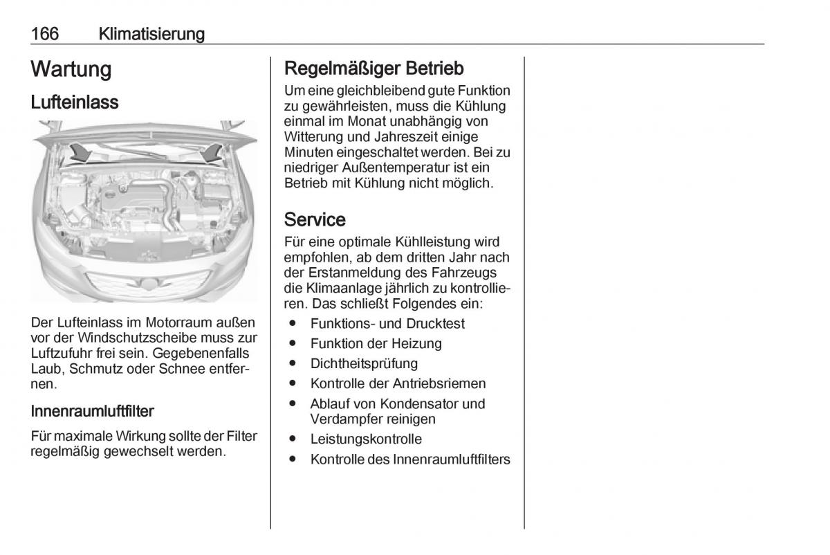 Opel Insignia B Handbuch / page 168