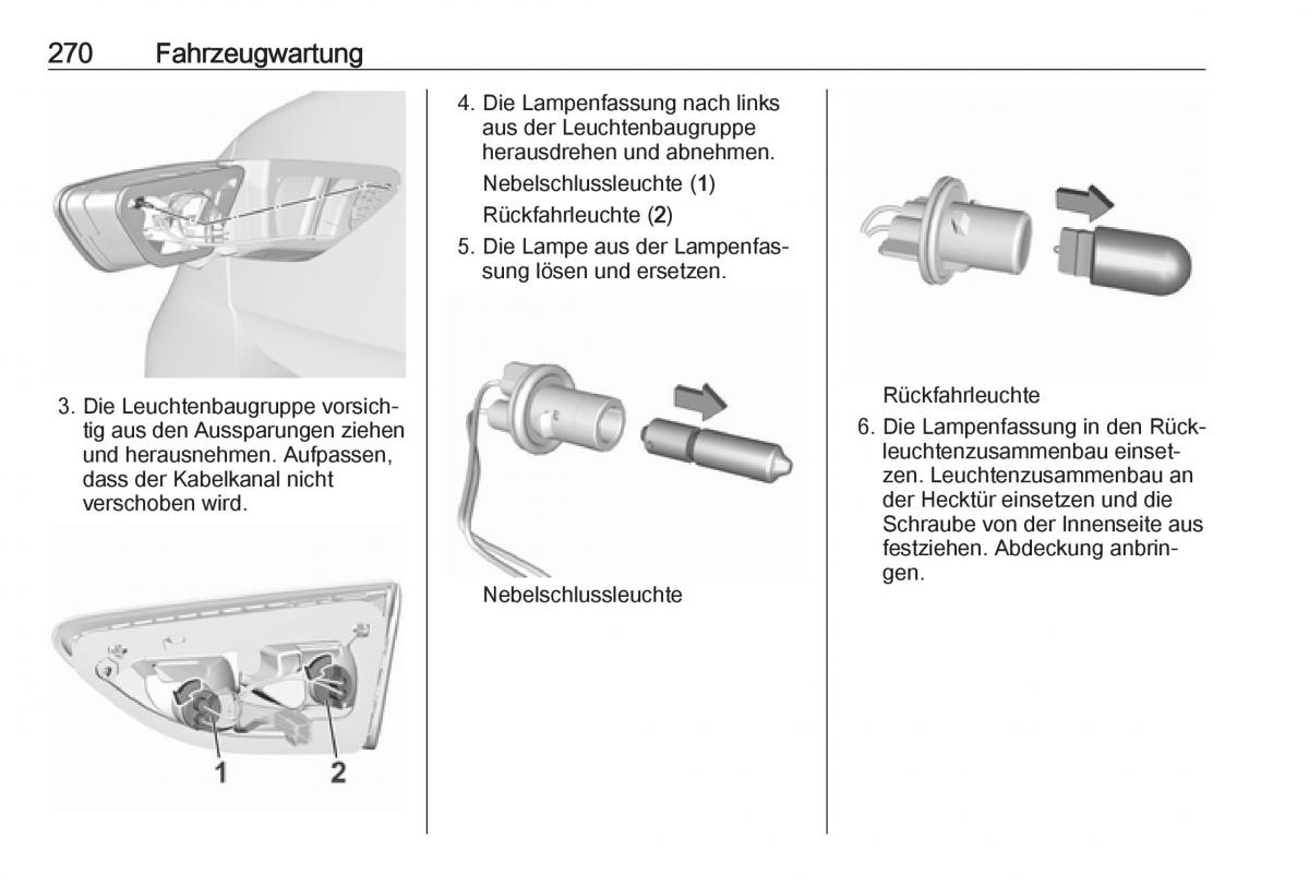 Opel Insignia B Handbuch / page 272