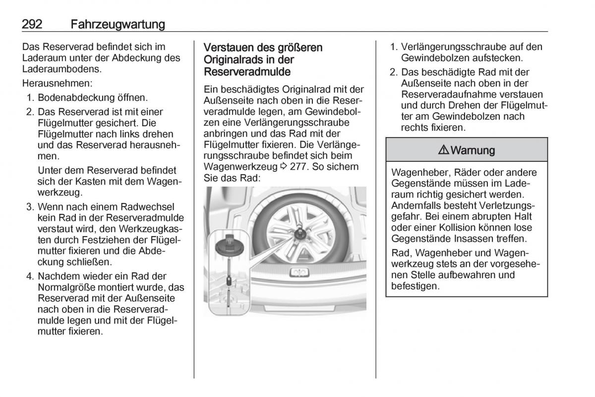 Opel Insignia B Handbuch / page 294