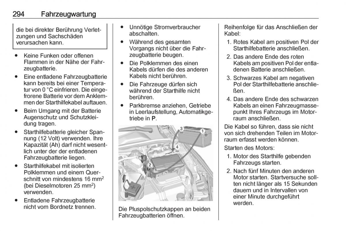 Opel Insignia B Handbuch / page 296