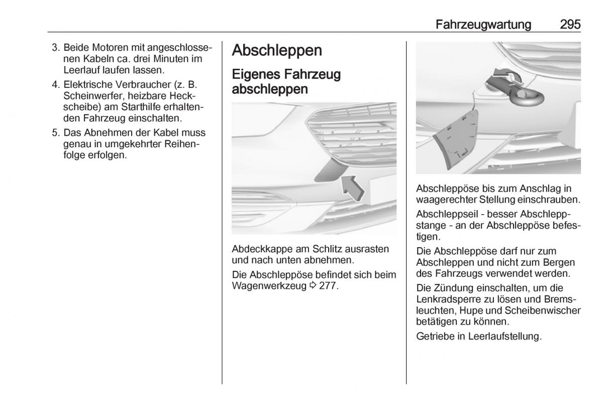 Opel Insignia B Handbuch / page 297