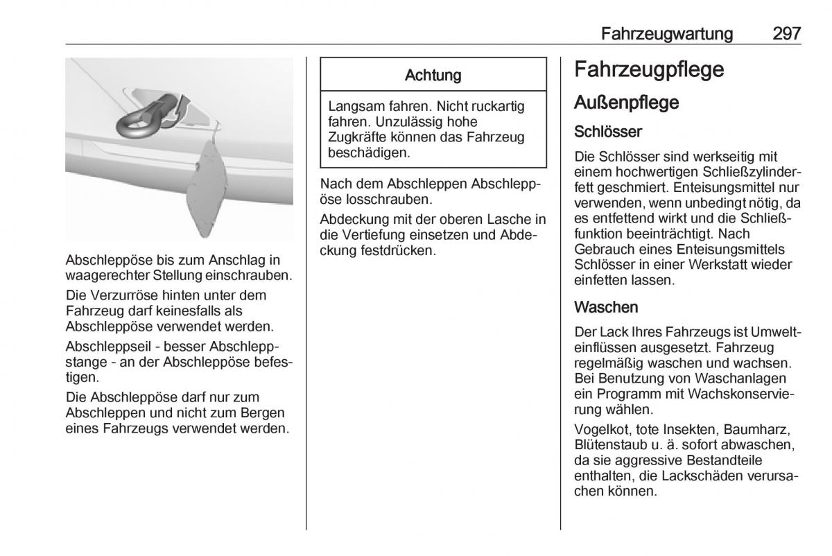 Opel Insignia B Handbuch / page 299