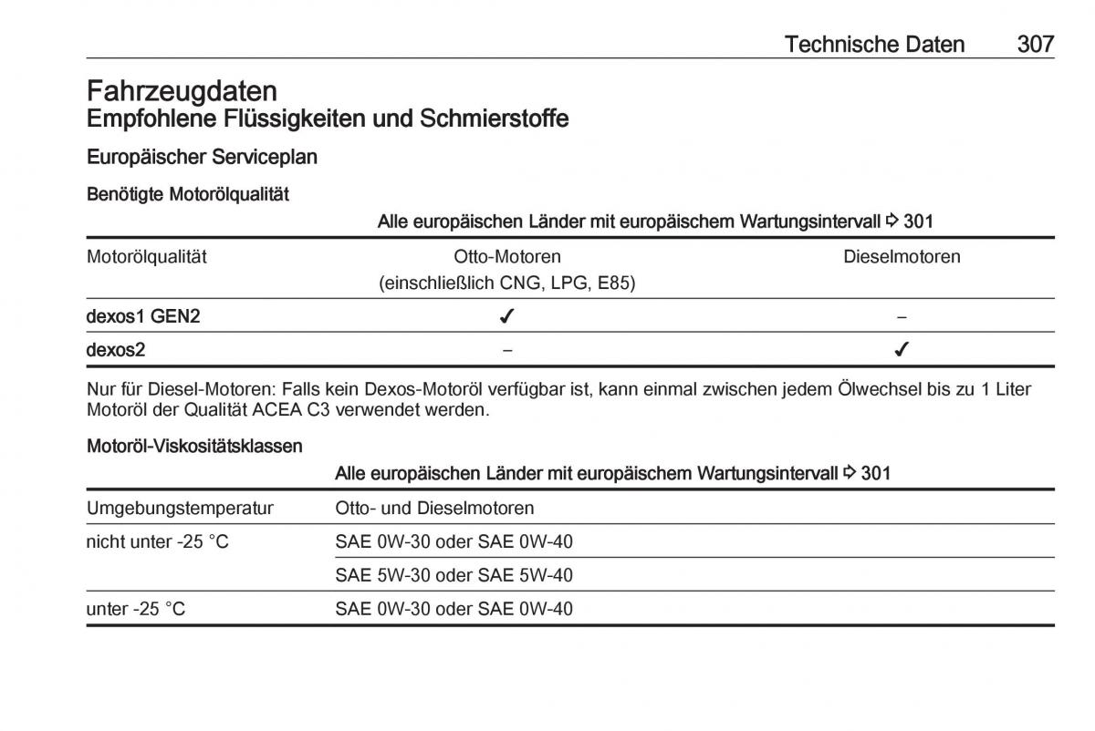 Opel Insignia B Handbuch / page 309