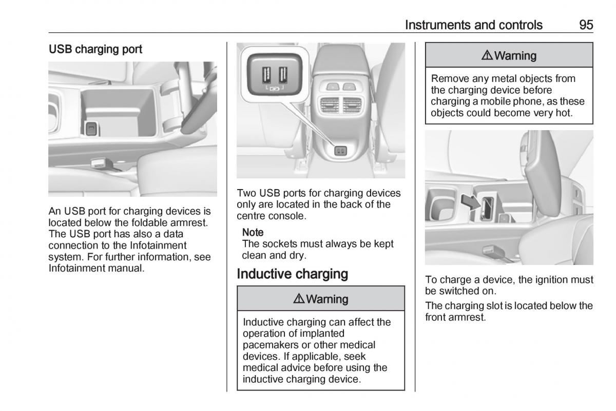 Opel Insignia B owners manual / page 97