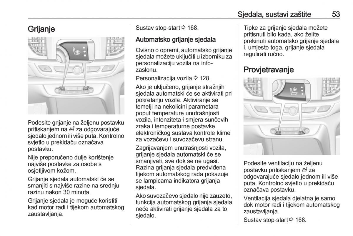 Opel Insignia B vlasnicko uputstvo / page 55