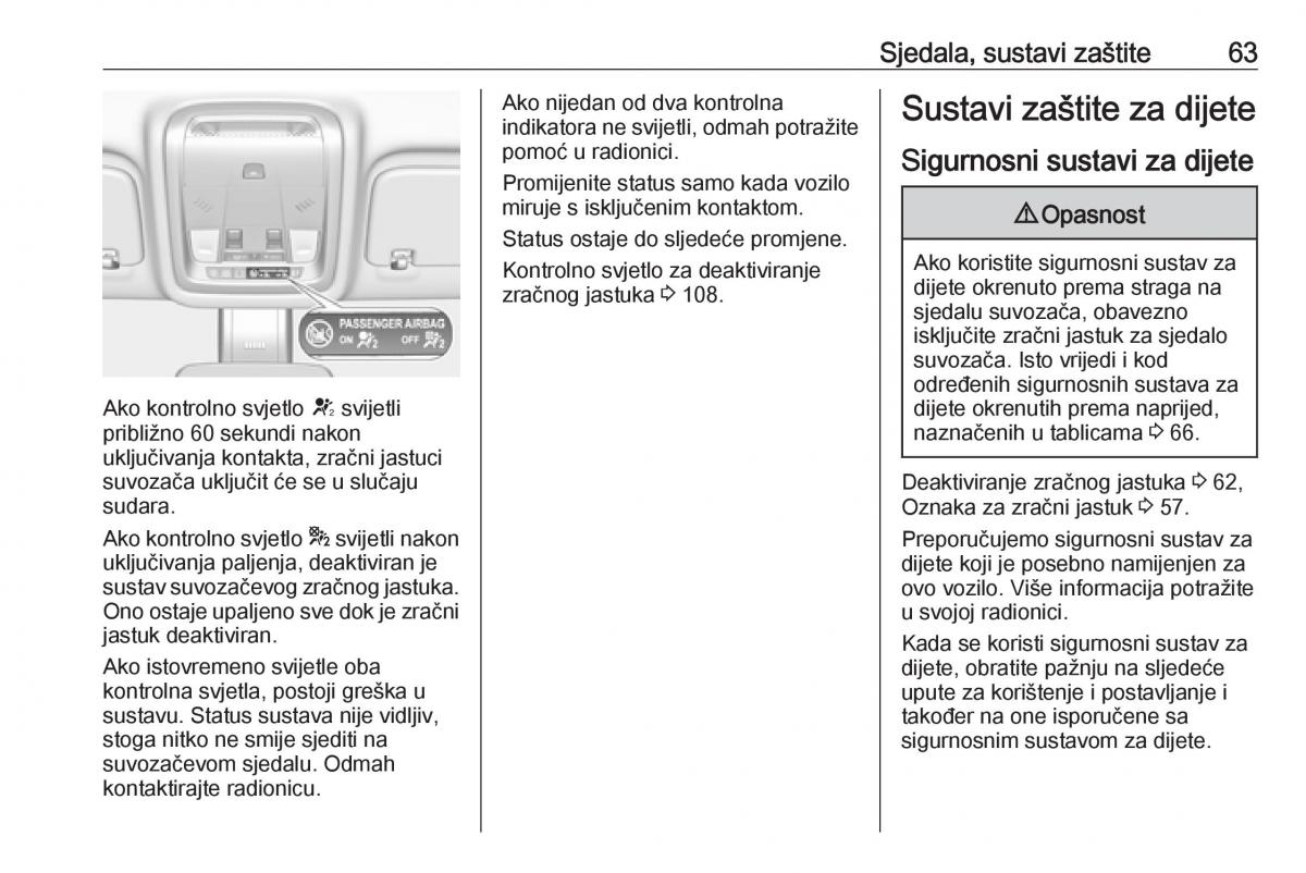 Opel Insignia B vlasnicko uputstvo / page 65