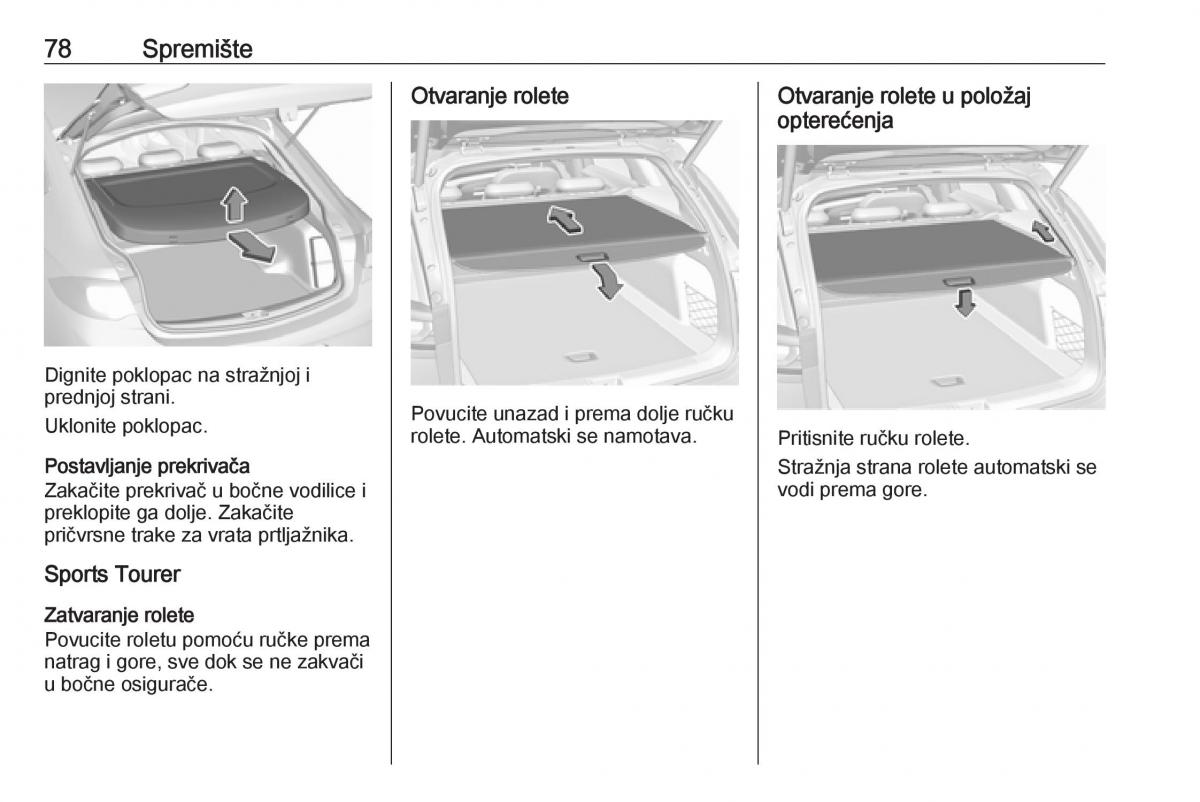 Opel Insignia B vlasnicko uputstvo / page 80