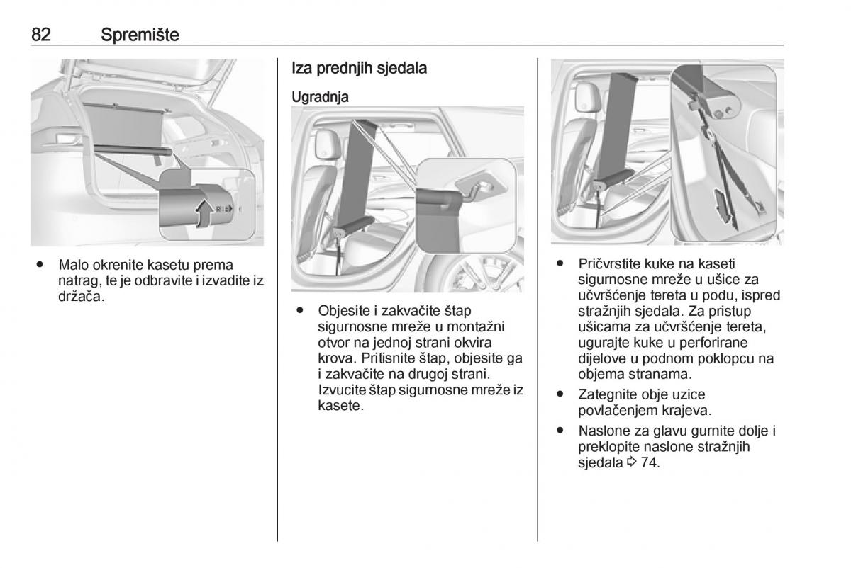 Opel Insignia B vlasnicko uputstvo / page 84