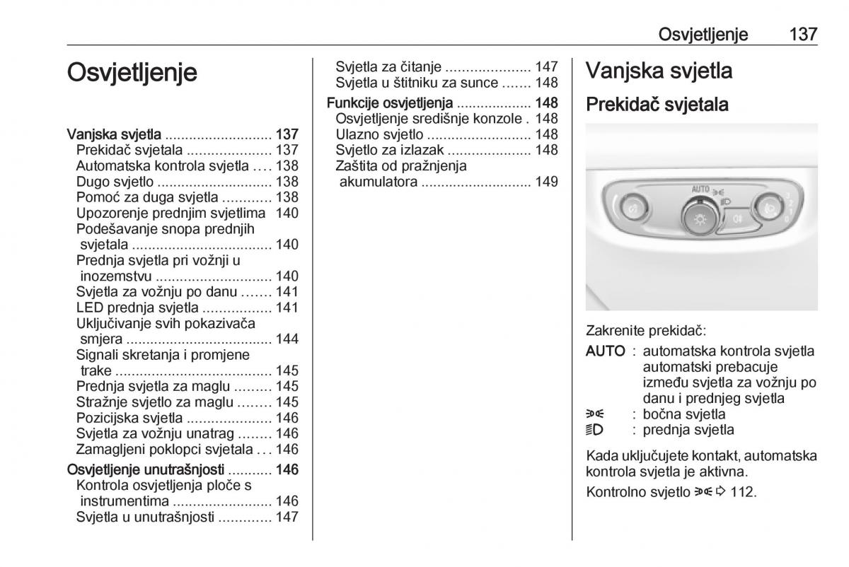 Opel Insignia B vlasnicko uputstvo / page 139